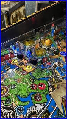 1993 Jurassic Park Pinball Machine Leds Fully Restored Nicest You Will Find