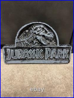 1993 Jurassic Park Pinball Machine Original Used Header Only Display Topper