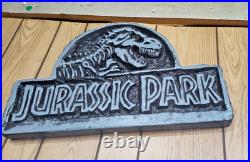 1993 Jurassic Park Pinball Machine Original Used Header Only Display Topper