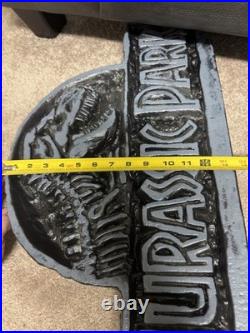 1993 Jurassic Park Pinball Machine Original Used Header Only Display Topper