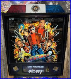 1993 Last Action Hero Pinball Machine Color DMD Leds Incredible Condition