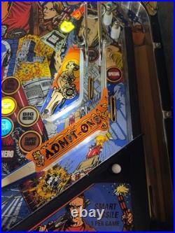 1993 Last Action Hero Pinball Machine Color DMD Leds Incredible Condition