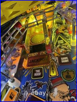 1993 Last Action Hero Pinball Machine Color DMD Leds Incredible Condition