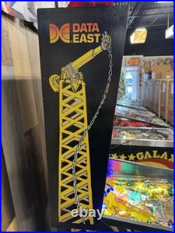 1993 Last Action Hero Pinball Machine Color DMD Leds Incredible Condition