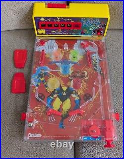 1993 Playtime X-Men Marvel Comics Electronic Pinball OPEN BOX