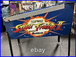 1993 Street Fighter 2 II Pinball Machine Leds Professional Techs Martial Arts
