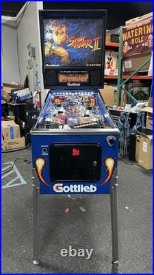 1993 Street Fighter 2 Pinball Machine Leds Fully Refurbished Leds