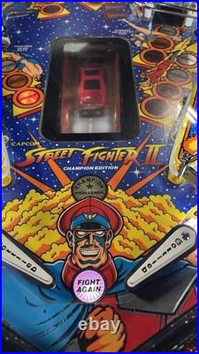 1993 Street Fighter 2 Pinball Machine Leds Fully Refurbished Leds