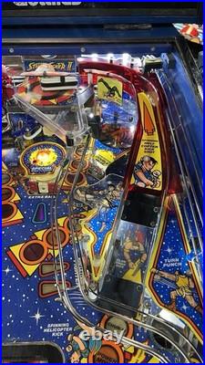 1993 Street Fighter 2 Pinball Machine Leds Fully Refurbished Leds
