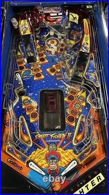 1993 Street Fighter 2 Pinball Machine Leds Fully Refurbished Leds