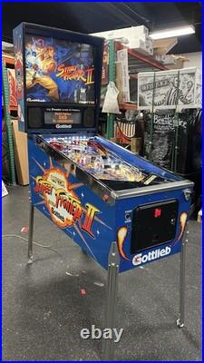1993 Street Fighter 2 Pinball Machine Leds Fully Refurbished Leds