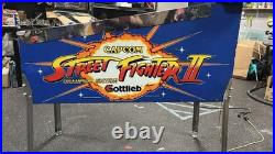 1993 Street Fighter 2 Pinball Machine Leds Fully Refurbished Leds