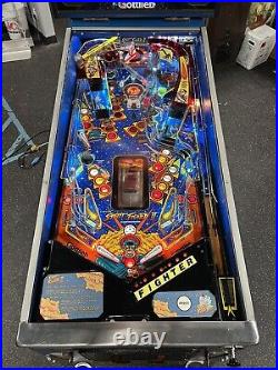 1993 Street Fighter II Pinball Machine Leds Professional Techs Plays Great