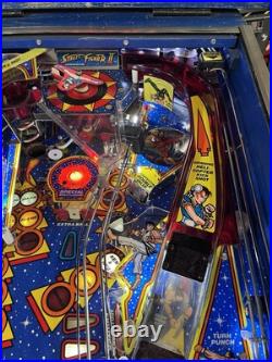 1993 Street Fighter II Pinball Machine Leds Professional Techs Plays Great 1993 Street Fighter II Pinball Machine Leds Professional Techs Plays Great