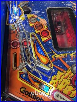 1993 Street Fighter II Pinball Machine Leds Professional Techs Plays Great 1993 Street Fighter II Pinball Machine Leds Professional Techs Plays Great