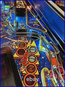 1993 Street Fighter II Pinball Machine Leds Professional Techs Plays Great