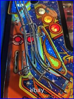 1993 Street Fighter II Pinball Machine Leds Professional Techs Plays Great