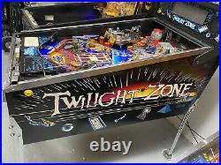 1993 Twilight Zone Pinball Machine Leds Pat Lawlor Stunning