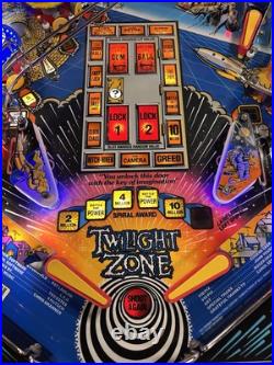 1993 Twilight Zone Pinball Machine Pat Lawlor Thousands In Extras