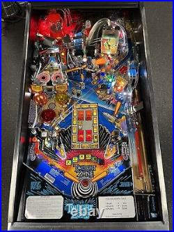 1993 Twilight Zone Pinball Machine Prof Techs Leds Pat Lawlor