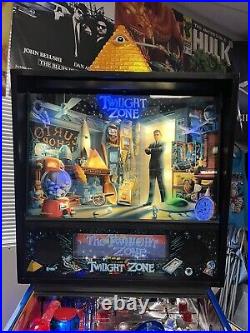 1993 Twilight Zone Pinball Machine Restored Pat Lawlor Incredible Mods Stunning