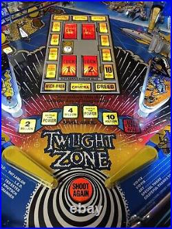 1993 Twilight Zone Pinball Machine Restored Pat Lawlor Incredible Mods Stunning