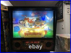 1994 Flintstones Pinball Machine Leds Plays Great Nice Example