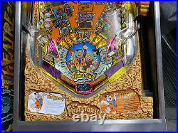 1994 Flintstones Pinball Machine Leds Plays Great Nice Example