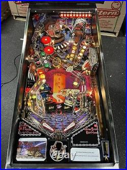 1994 Freddy A Nightmare On Elm Street Pinball Machine Signed By Krueger Leds
