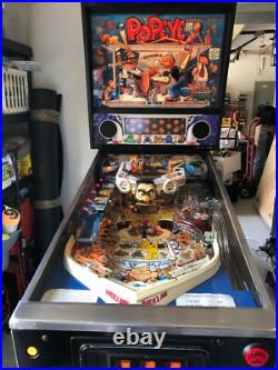 1994 Popeye Saves The Earth Pinball Machine