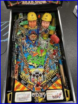 1994 Red And Ted's Road Show Pinball Machine Leds Professional Techs Roadhshow