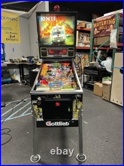 1994 Rescue 911 Pinball Machine Leds Fully Refurbished Police Emt Firemen