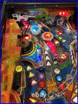 1994 Rescue 911 Pinball Machine Leds Fully Refurbished Police Emt Firemen