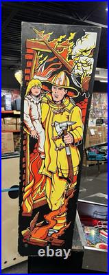 1994 Rescue 911 Pinball Machine Leds Fully Refurbished Police Emt Firemen