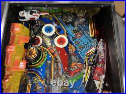 1994 Rescue 911 Pinball Machine Leds Fully Refurbished Police Emt Firemen