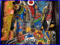 1994 Rescue 911 Pinball Machine Leds Fully Refurbished Police Emt Firemen