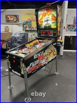 1994 Rescue 911 Pinball Machine Leds Fully Refurbished Police Emt Firemen