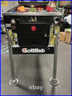 1994 Rescue 911 Pinball Machine Leds Fully Refurbished Police Emt Firemen