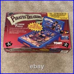 1994 Tomy Pirates Treasure Electronic Pinball Machine NO AC TESTED/WORKS