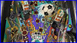 1994 World Cup Soccer Pinball Machine Professional Techs Plays Great Leds