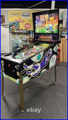 1994 World Cup Soccer Pinball Machine Professional Techs Plays Great Leds