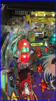 1994 World Cup Soccer Pinball Machine Professional Techs Plays Great Leds