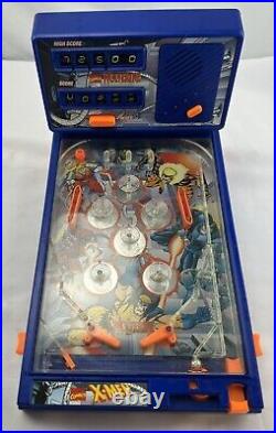 1994 Xmen Wolverine Electronic Pinball Game by Toy Biz in Box Working Great Cond