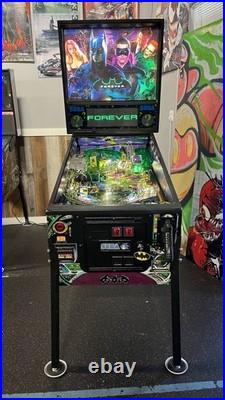 1995 Batman Forever Pinball Machine Leds Fully Refurbished A Beauty Color DMD