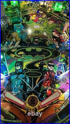 1995 Batman Forever Pinball Machine Leds Fully Refurbished A Beauty Color DMD 1995 Batman Forever Pinball Machine Leds Fully Refurbished A Beauty Color DMD