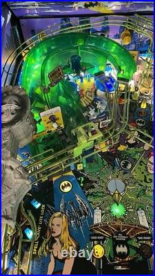1995 Batman Forever Pinball Machine Leds Fully Refurbished A Beauty Color DMD