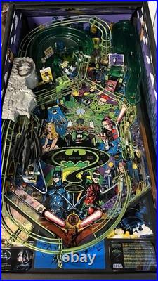 1995 Batman Forever Pinball Machine Leds Fully Refurbished A Beauty Color DMD