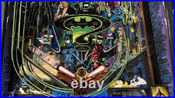 1995 Batman Forever Pinball Machine Leds Fully Refurbished A Beauty Color DMD