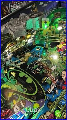 1995 Batman Forever Pinball Machine Leds Fully Refurbished A Beauty Color DMD