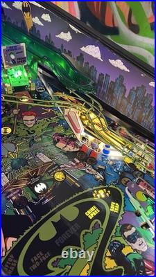 1995 Batman Forever Pinball Machine Leds Fully Refurbished A Beauty Color DMD